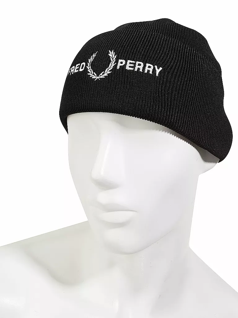 FRED PERRY | Mütze - Haube | schwarz