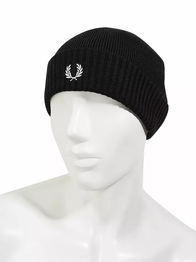 FRED PERRY | Mütze - Haube | schwarz