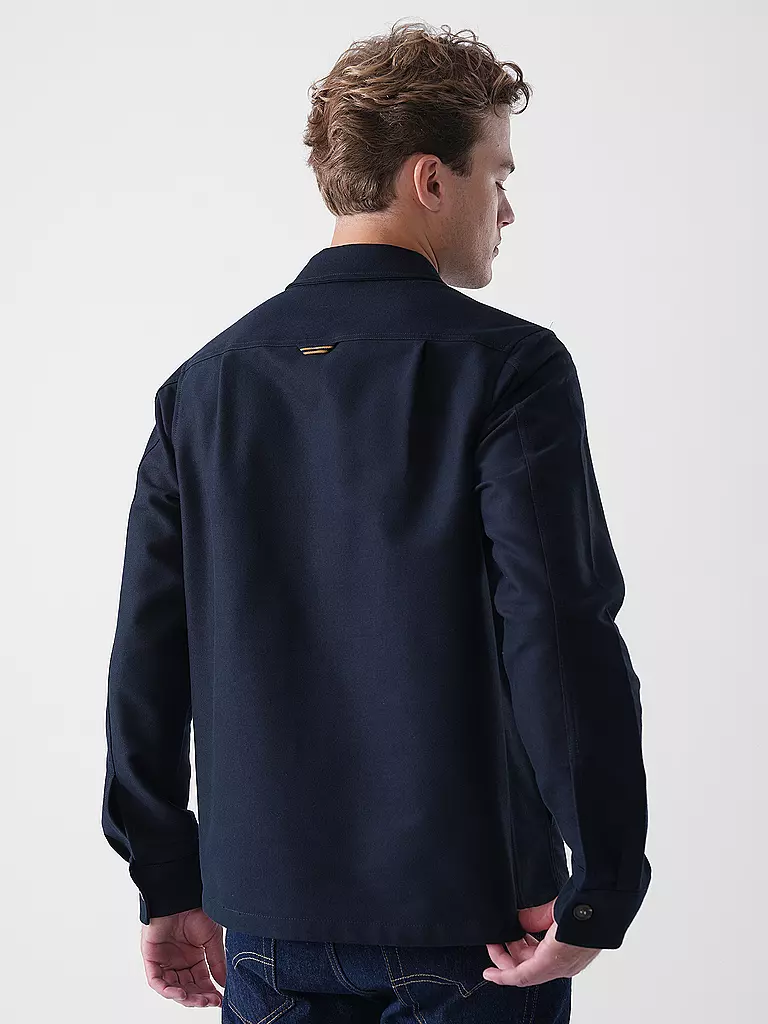 FRED PERRY | Overshirt  | blau
