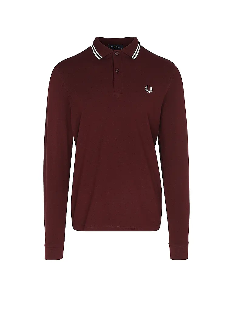 FRED PERRY | Poloshirt  | dunkelrot