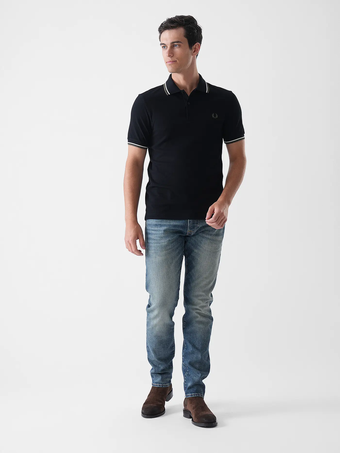 FRED PERRY | Poloshirt  | schwarz
