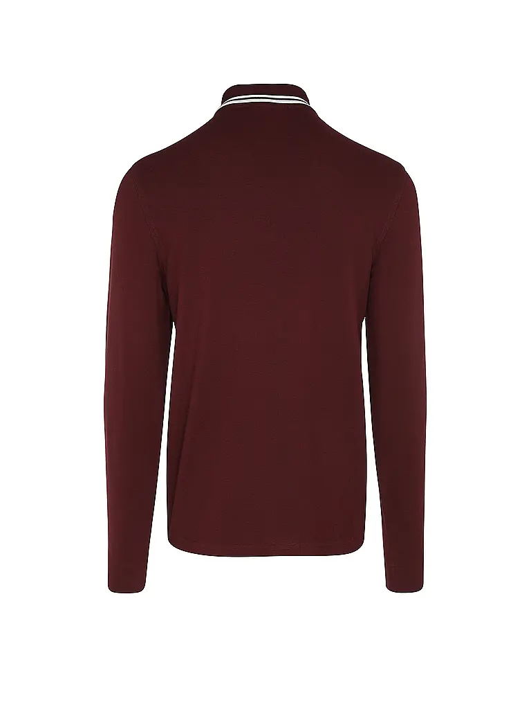 FRED PERRY | Poloshirt  | dunkelrot