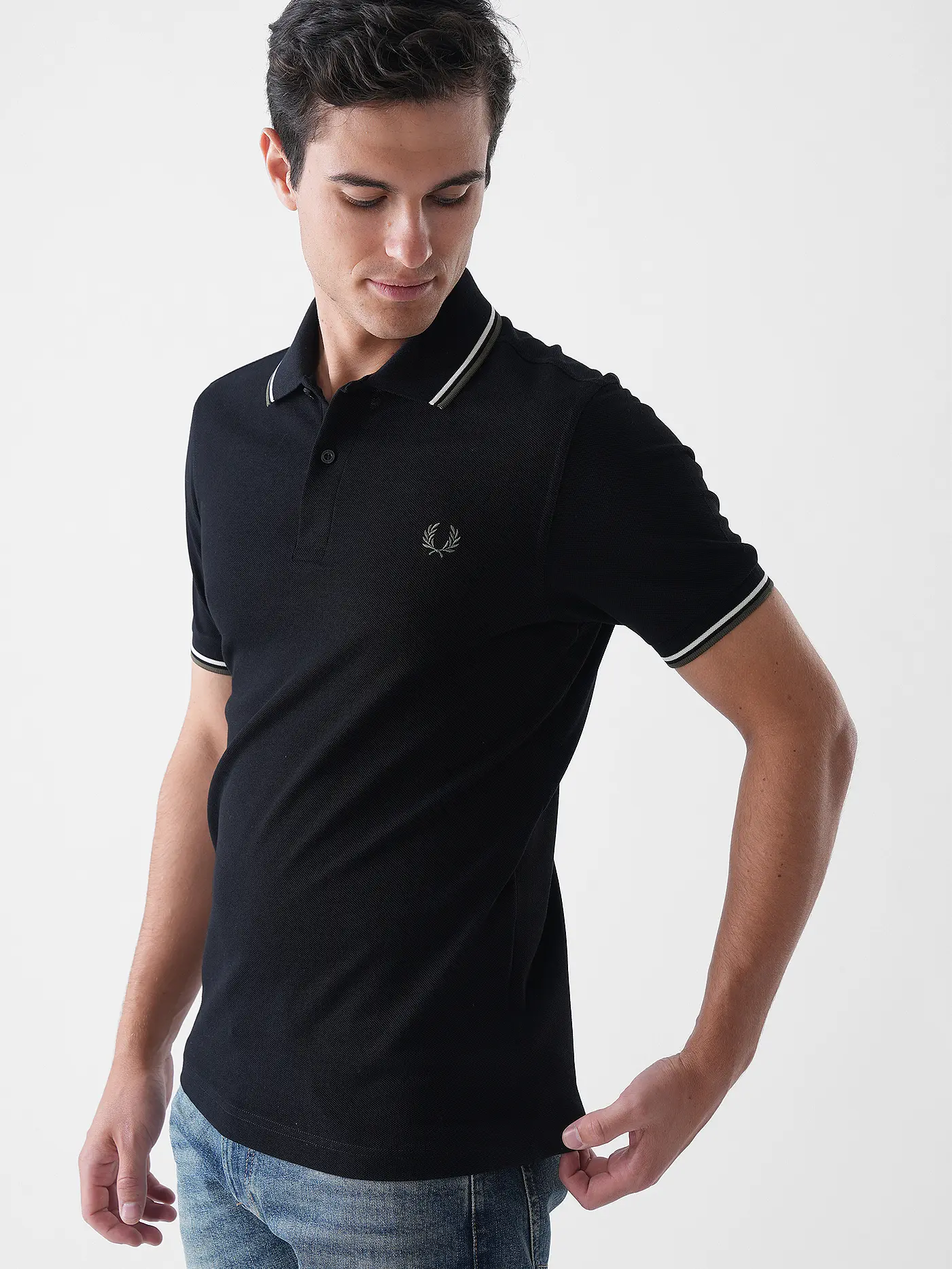 FRED PERRY | Poloshirt  | schwarz