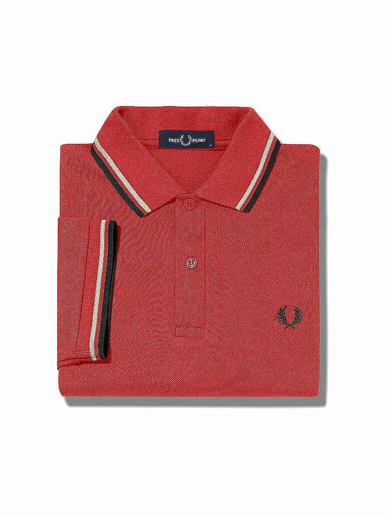 FRED PERRY | Poloshirt  | rot