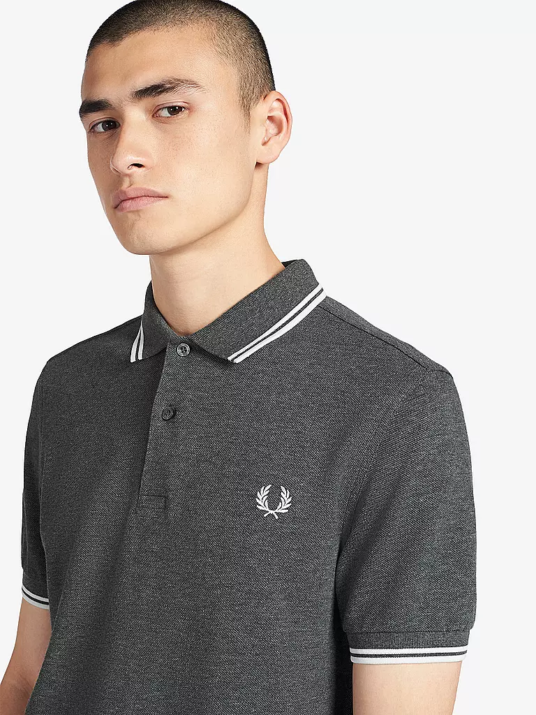 FRED PERRY | Poloshirt  | grau