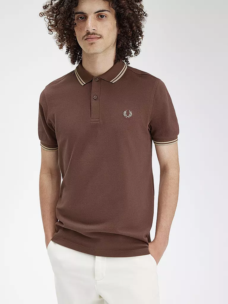 FRED PERRY | Poloshirt  | rot