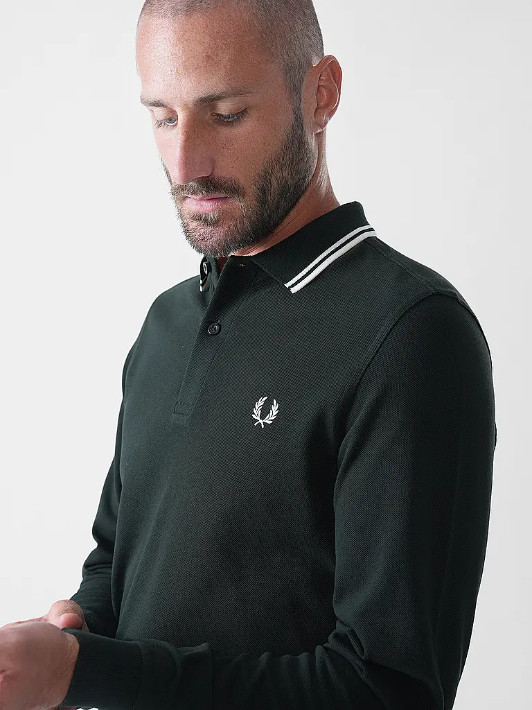 FRED PERRY | Poloshirt  | dunkelgrün