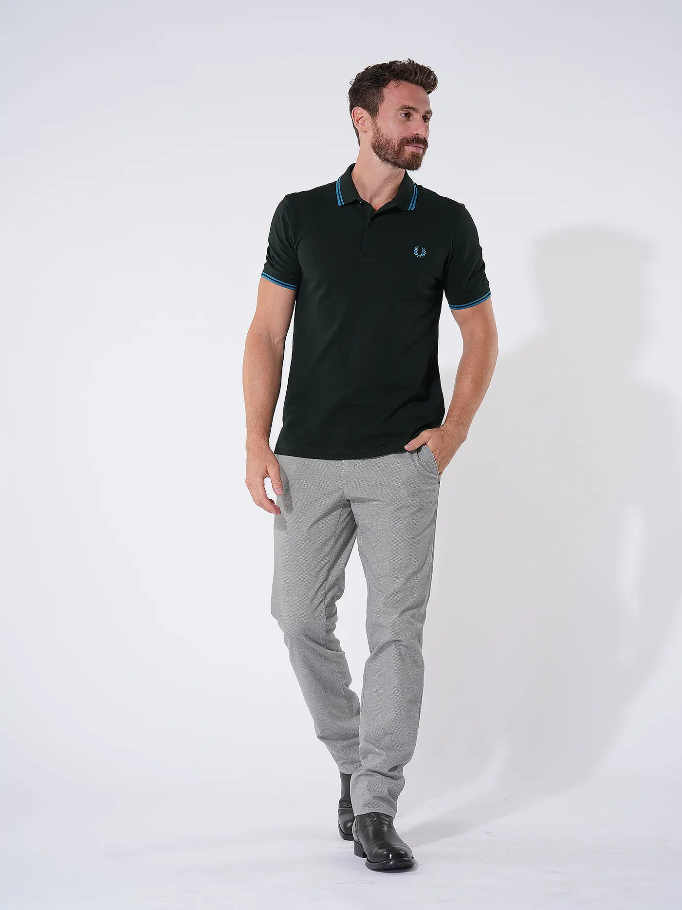 FRED PERRY | Poloshirt M3600 | dunkelgrün