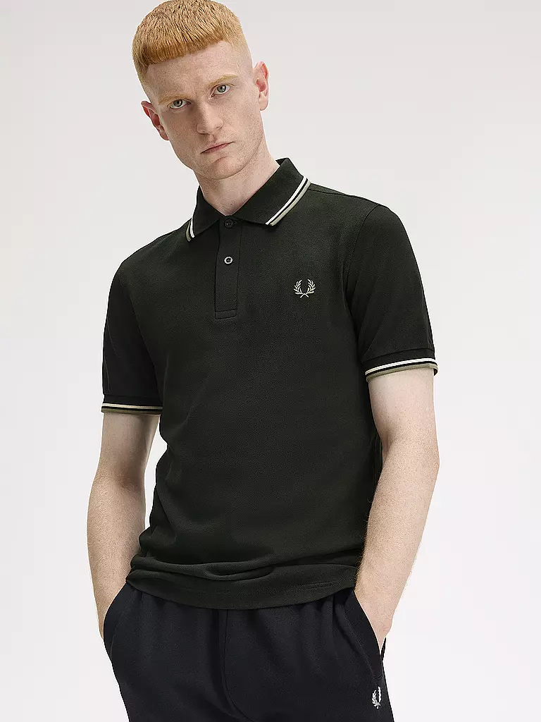 FRED PERRY | Poloshirt M3600 | dunkelgrün