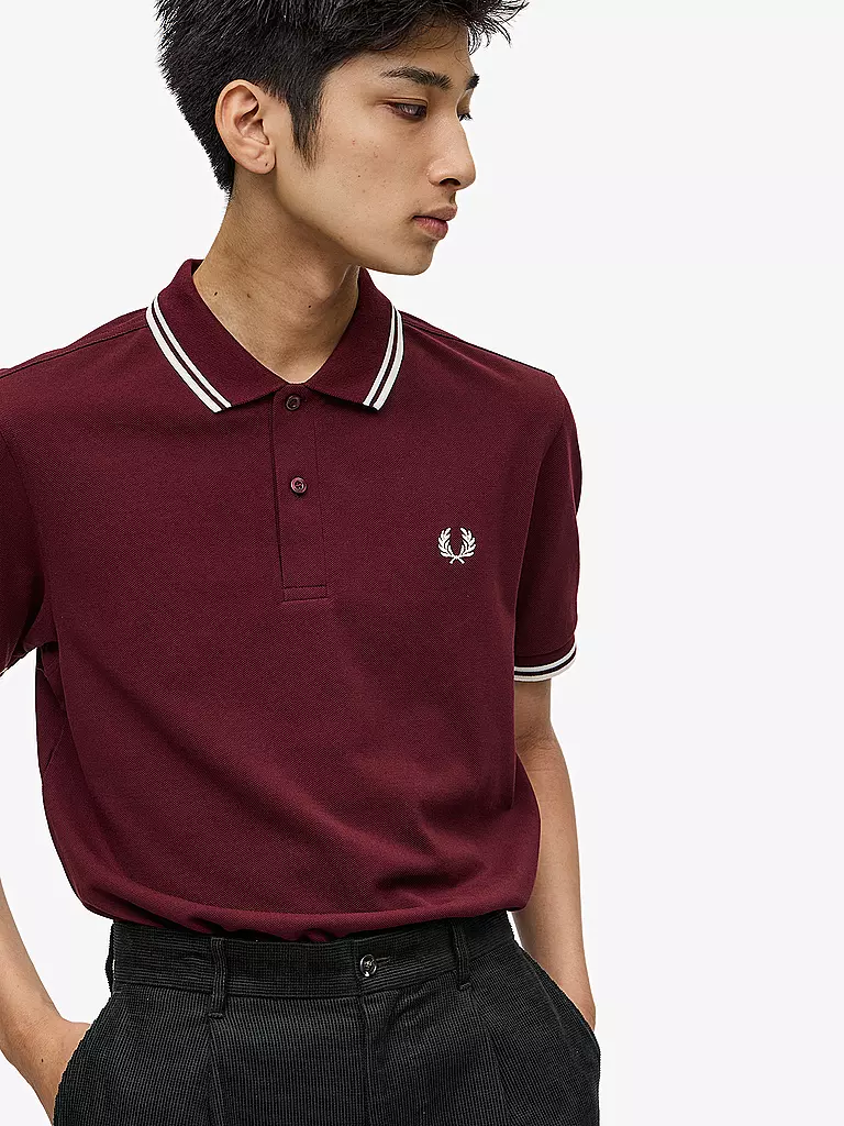 FRED PERRY | Poloshirt M3600 | rot