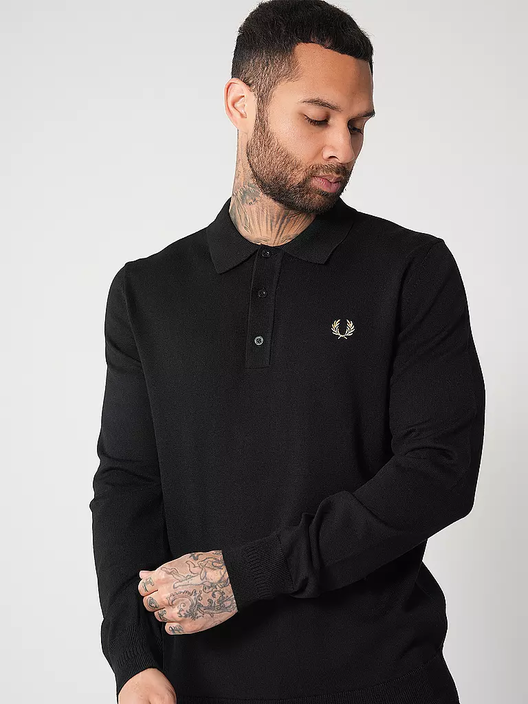 FRED PERRY | Poloshirt | schwarz