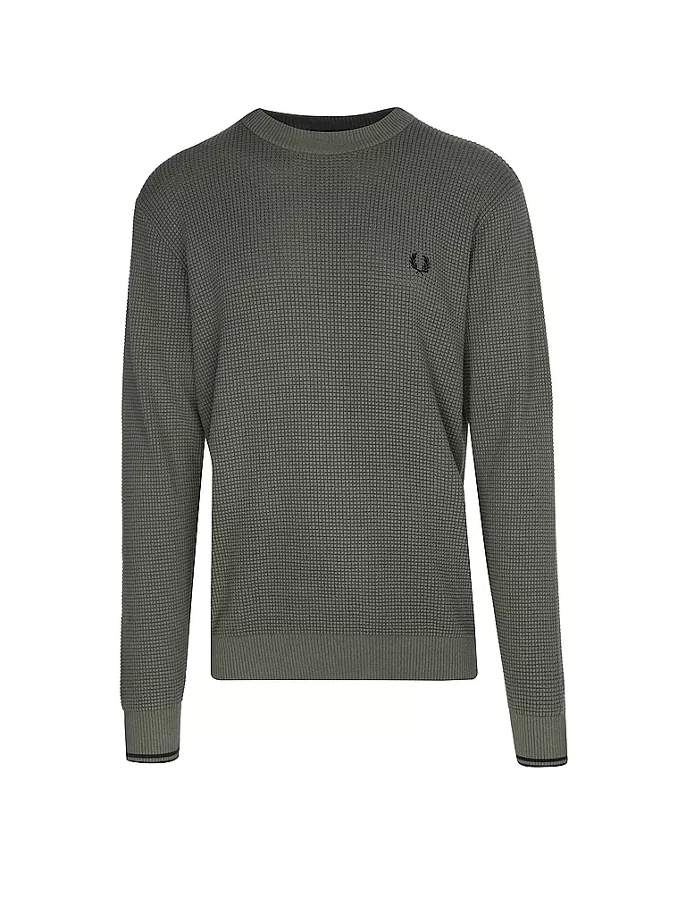 FRED PERRY | Pullover STITCH | olive