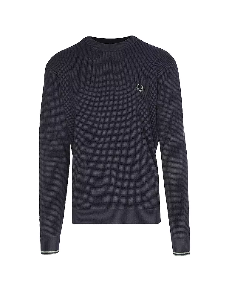 FRED PERRY | Pullover STITCH | blau