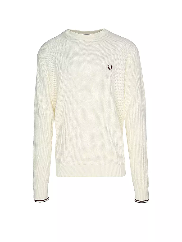 FRED PERRY | Pullover STITCH | creme