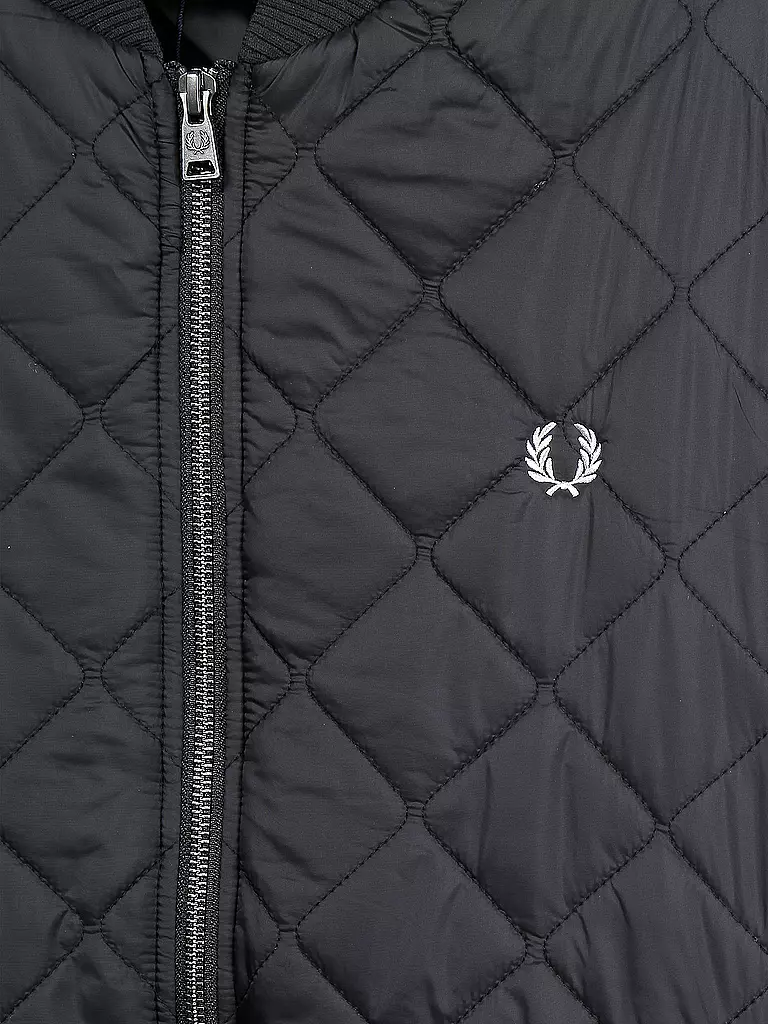 FRED PERRY | Steppjacke  | grau