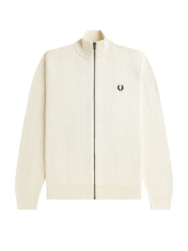 FRED PERRY | Strickjacke | creme