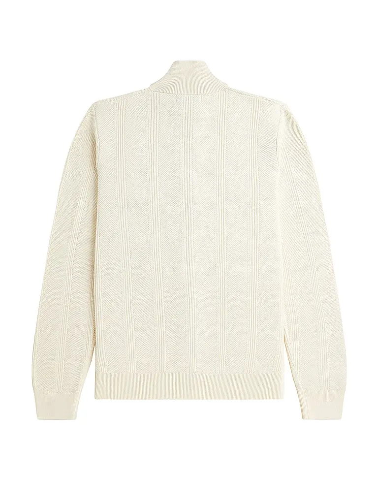 FRED PERRY | Strickjacke | creme