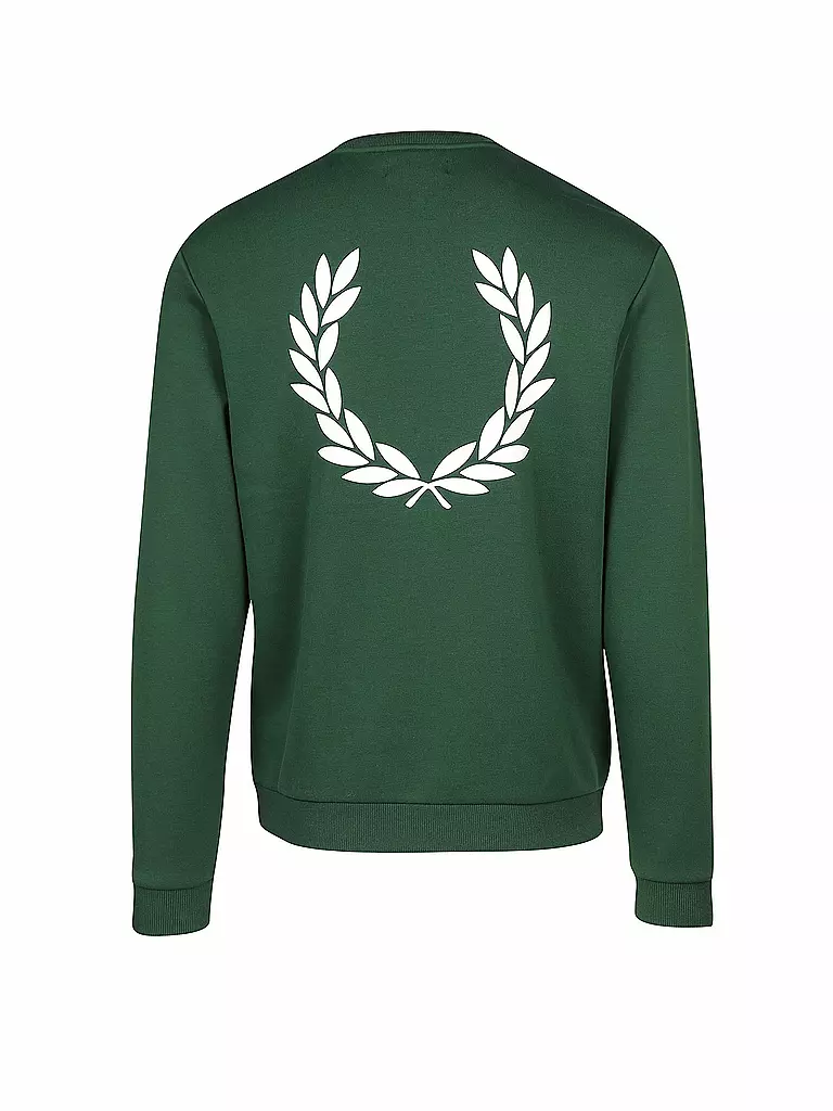 FRED PERRY | Sweater | grün