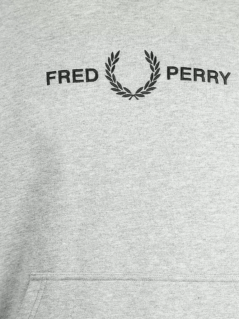 FRED PERRY | Sweater | grau