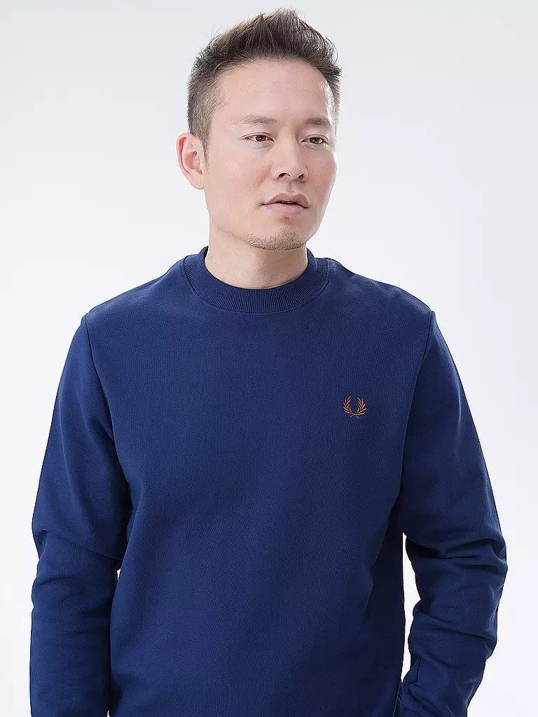 FRED PERRY | Sweater | blau