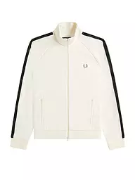 FRED PERRY | Sweatjacke  | creme