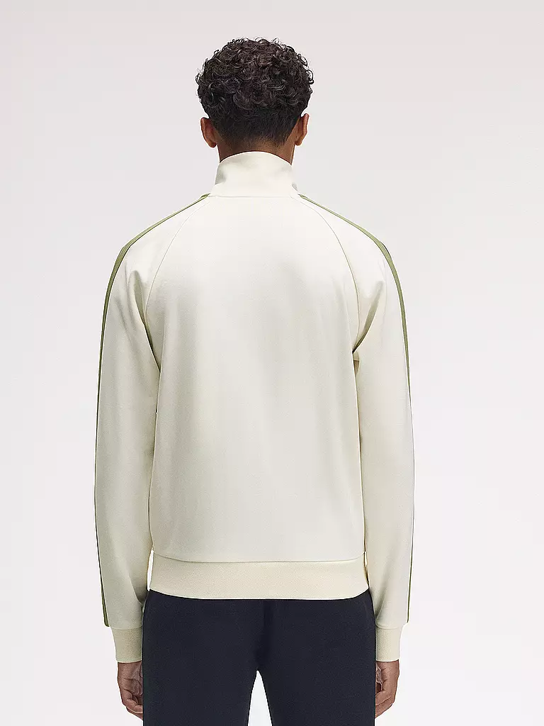 FRED PERRY | Sweatjacke  | creme