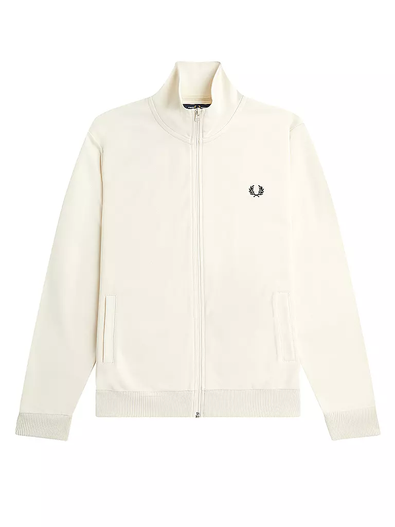 FRED PERRY | Sweatjacke | creme