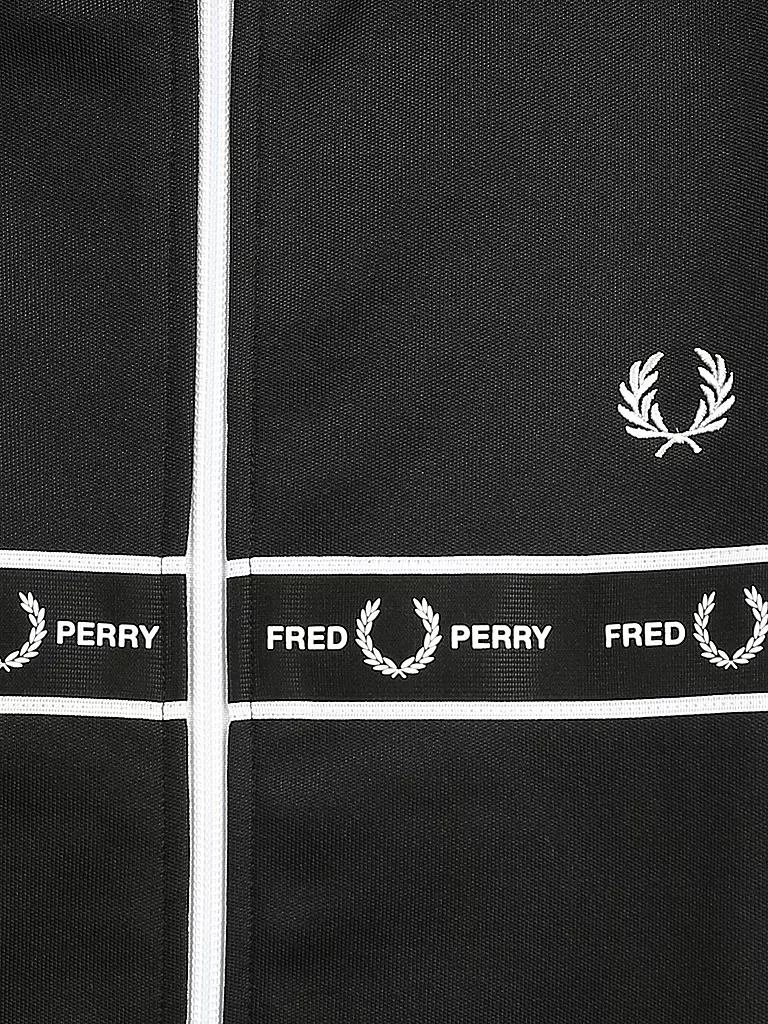 FRED PERRY | Sweatjacke | schwarz
