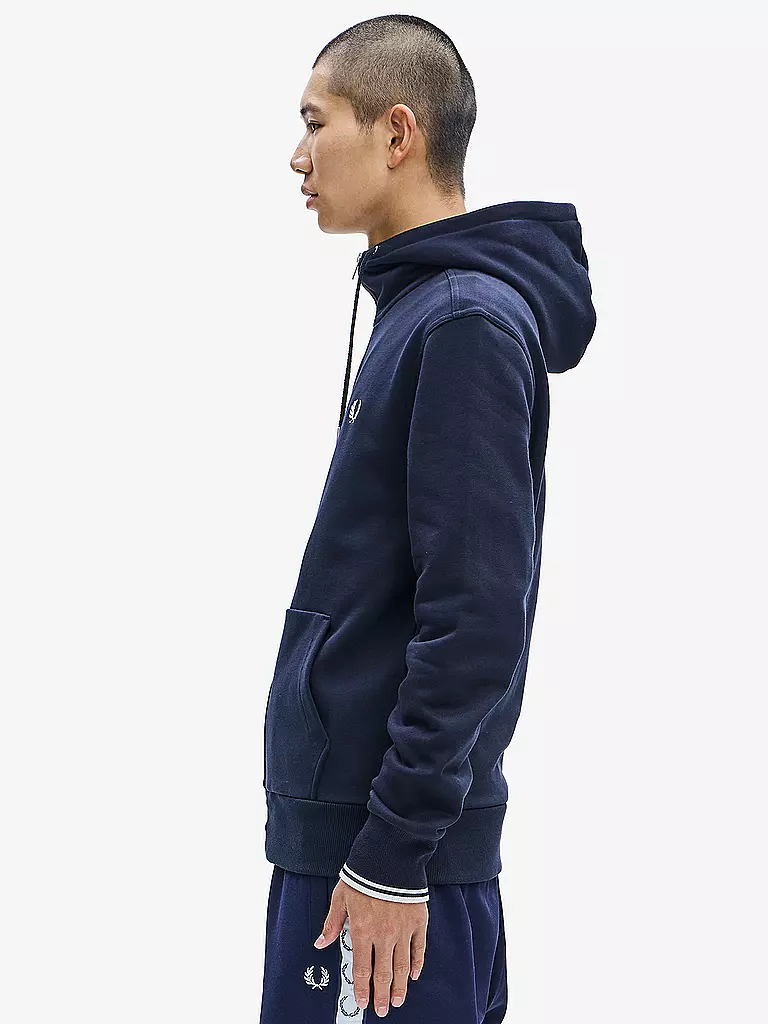 FRED PERRY | Sweatjacke | blau