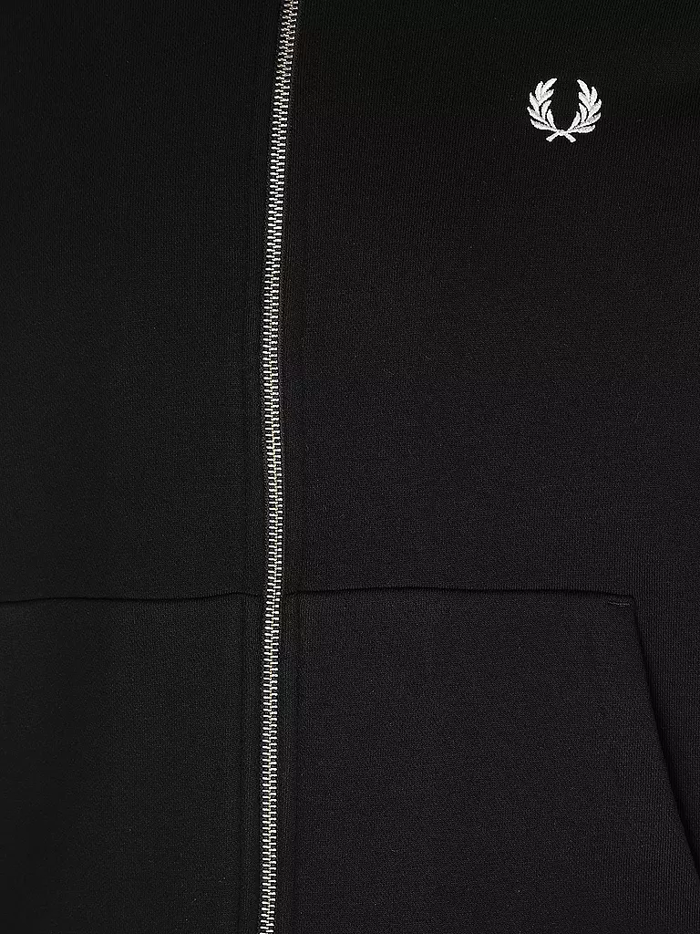 FRED PERRY | Sweatjacke | schwarz