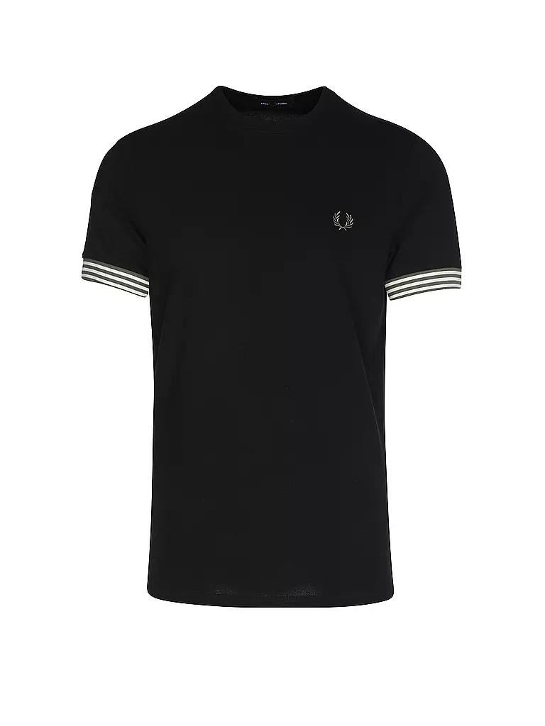 FRED PERRY | T-Shirt  | schwarz
