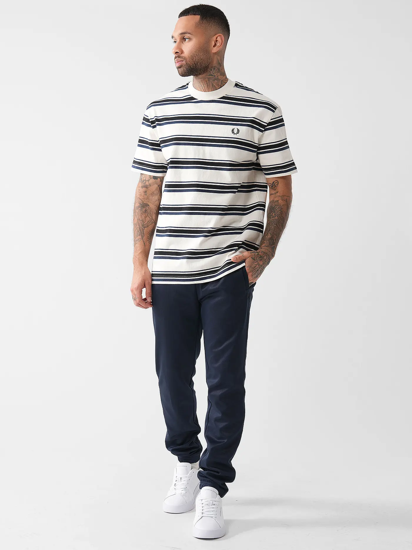 FRED PERRY | T-Shirt  | weiss