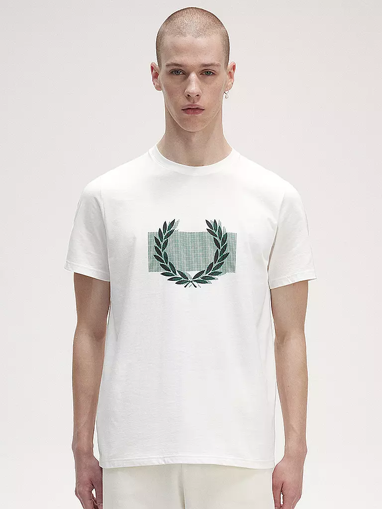 FRED PERRY | T-Shirt  | creme