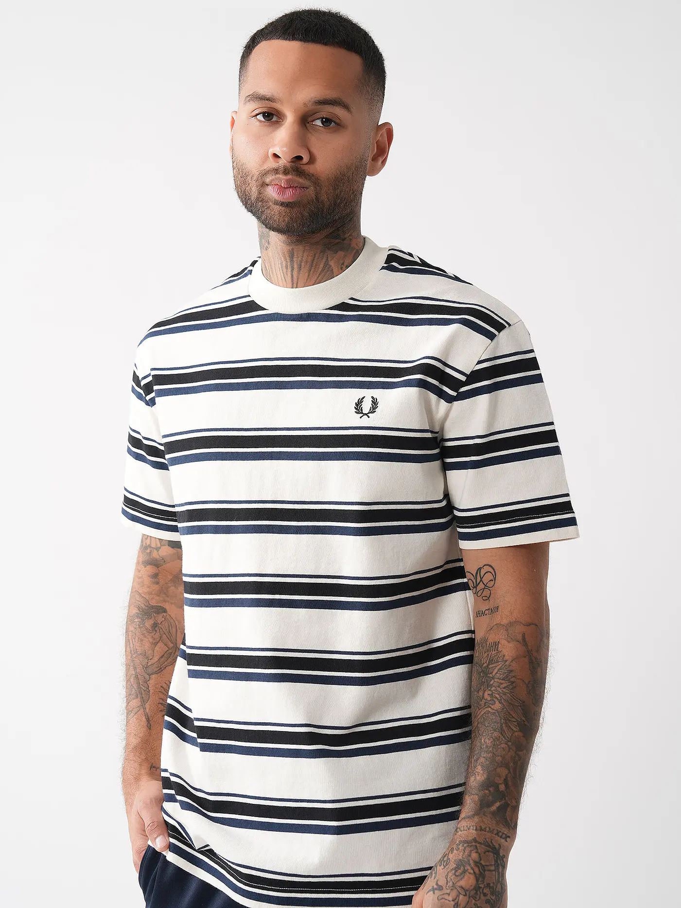 FRED PERRY | T-Shirt  | weiss