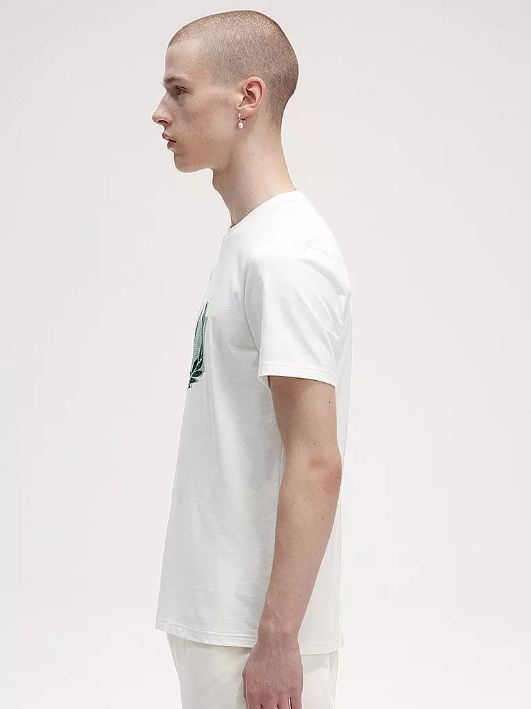 FRED PERRY | T-Shirt  | creme