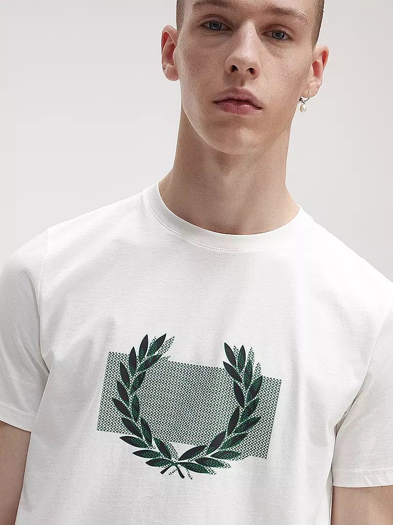 FRED PERRY | T-Shirt  | creme