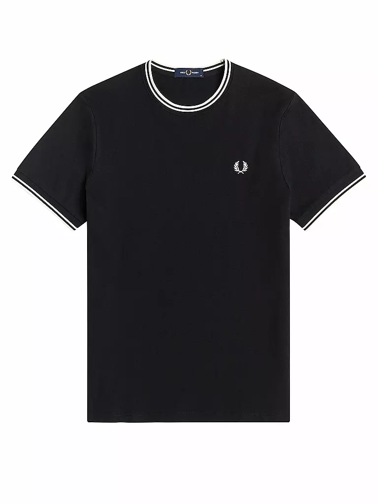 FRED PERRY | T-Shirt | schwarz