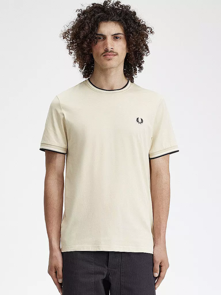 FRED PERRY | T-Shirt | beige