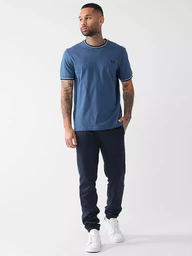 FRED PERRY | T-Shirt | blau