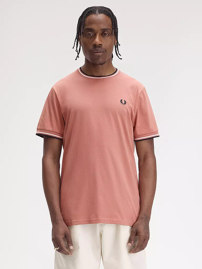 FRED PERRY | T-Shirt | rosa