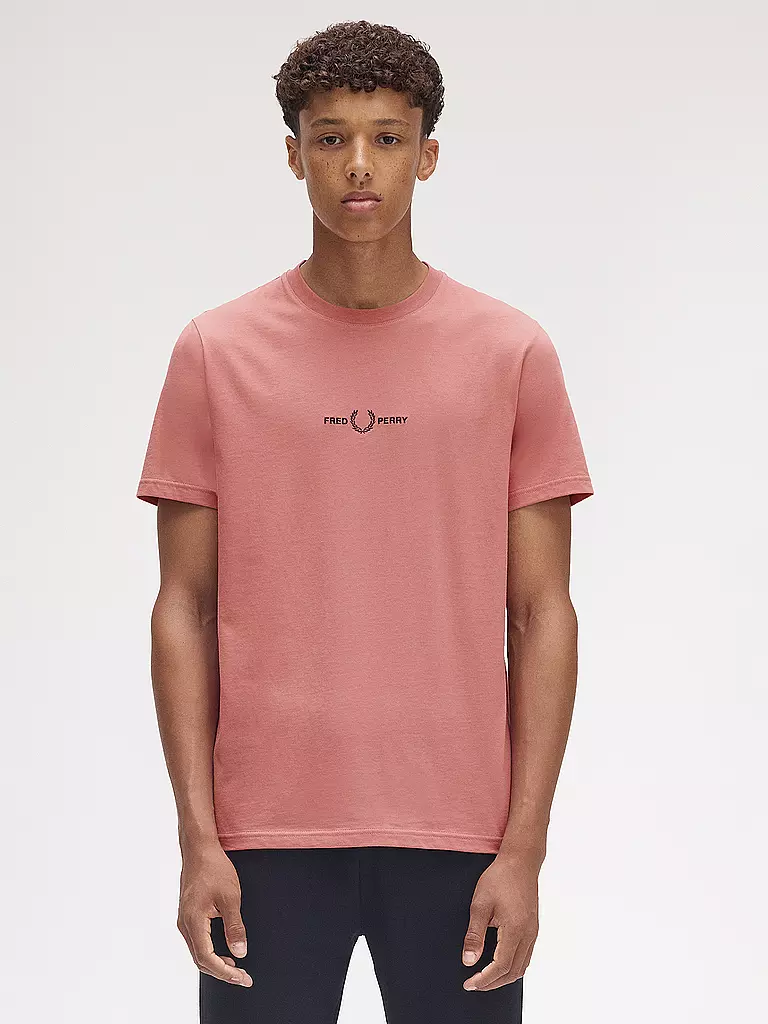 FRED PERRY | T-Shirt | rosa