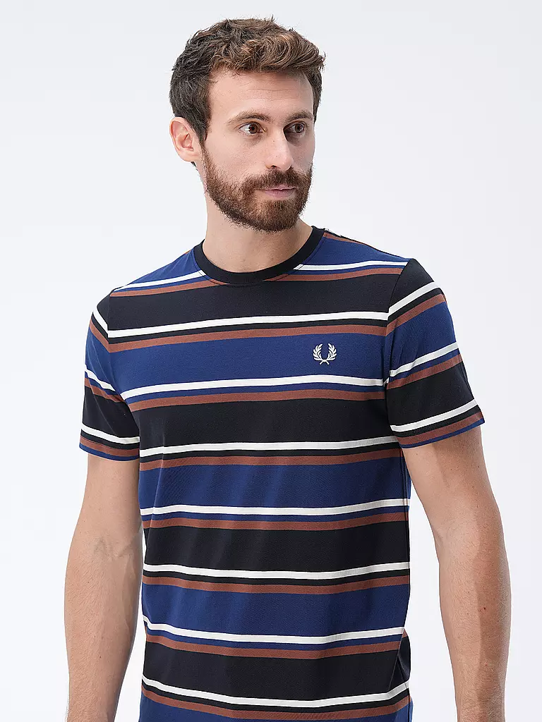 FRED PERRY | T-Shirt | blau