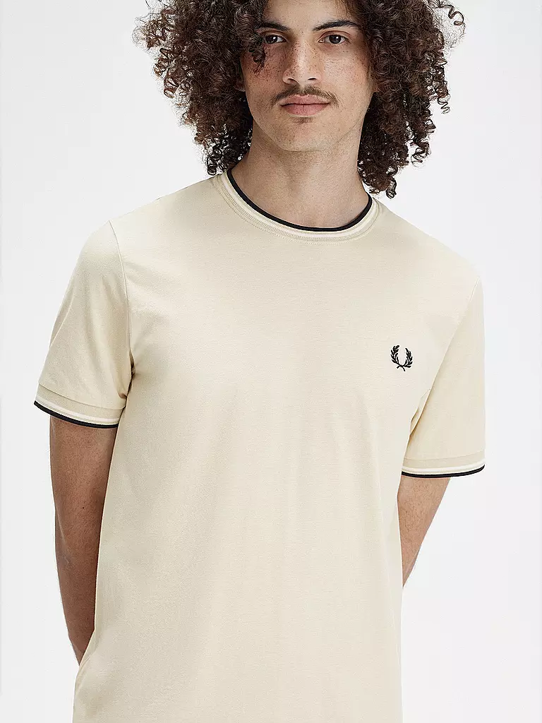 FRED PERRY | T-Shirt | beige