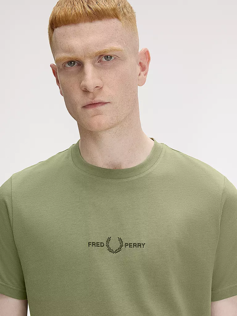 FRED PERRY | T-Shirt | rosa