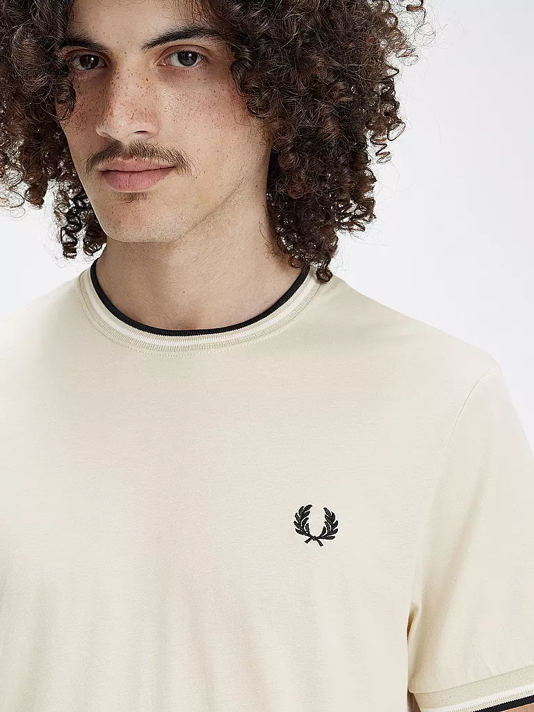 FRED PERRY | T-Shirt | beige