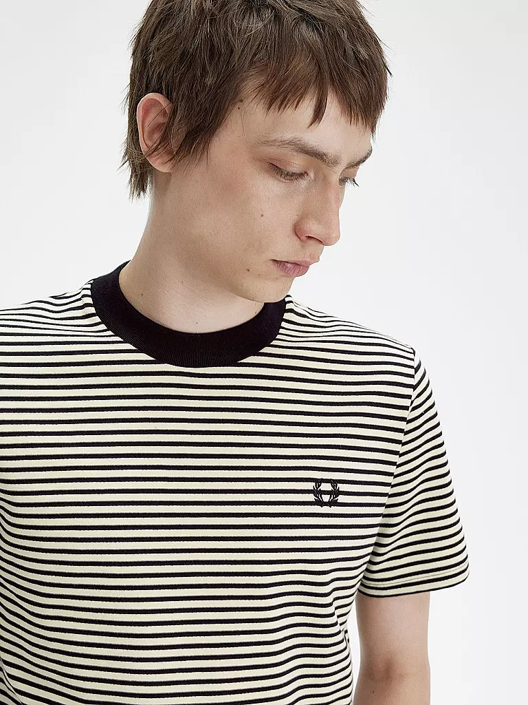 FRED PERRY | T-Shirt | schwarz