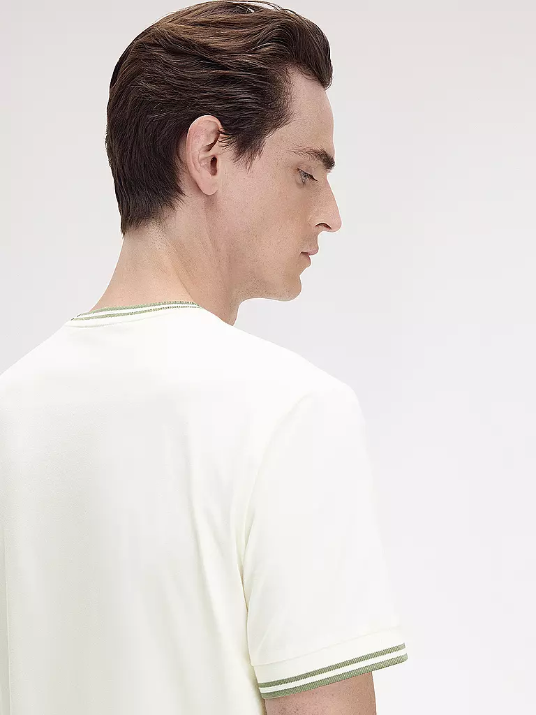 FRED PERRY | T-Shirt | dunkelgrün