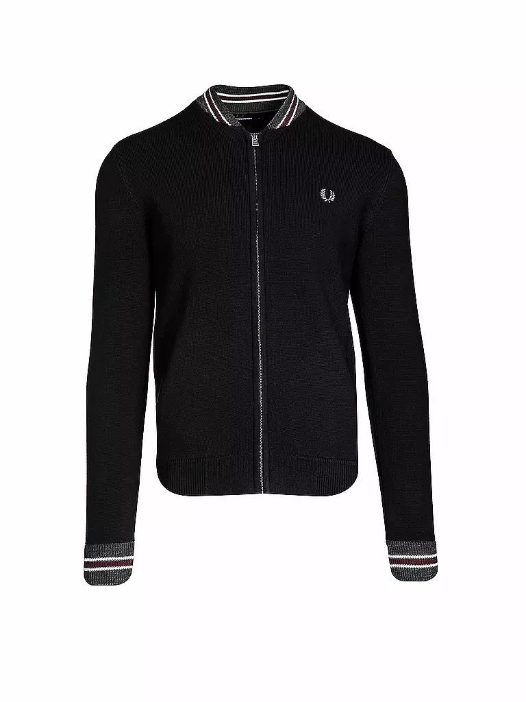 FRED PERRY | Weste | schwarz
