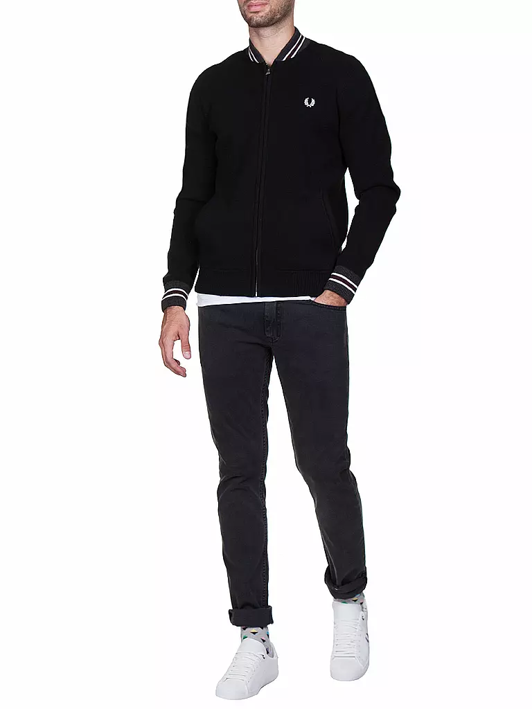 FRED PERRY | Weste | schwarz