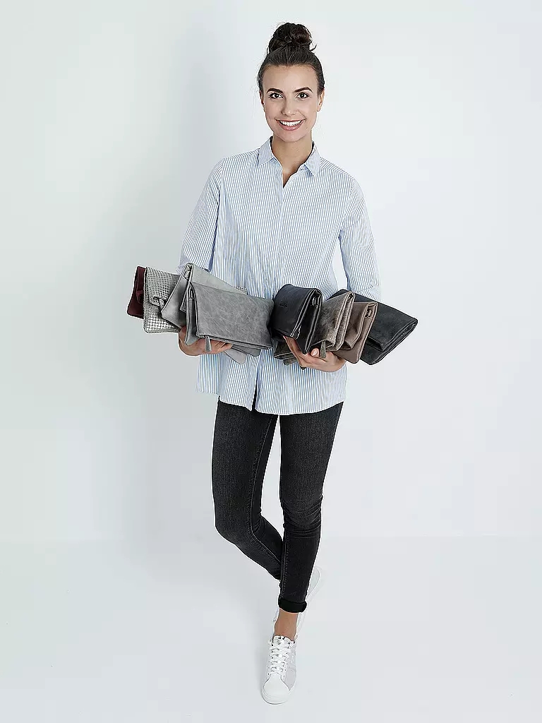 FRITZI AUS PREUßEN | Tasche - Clutch "Ronja Vintage" | grau